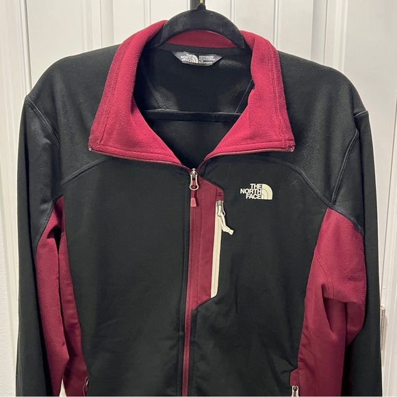 North Face Fleece Soft Shell Men's Jacket Size Large Long Sleeve Soft Pockets - Picture 2 of 13